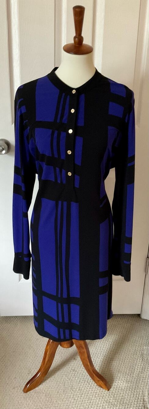 Calvin Klein Dress Geometric Print